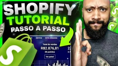 O MELHOR TUTORIAL de Dropshipping 2021 Para Iniciantes | Loja Shopify do Zero à 1ª Venda