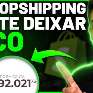 FAZER DROPSHIPPING VAI TE DEIXAR RICO! (Dinheiro online)